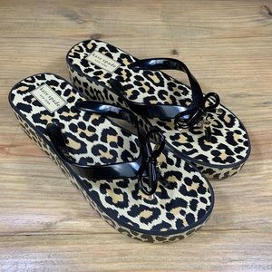Kate Spate Leopard Sandals
